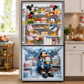 Personalized 3D Mouse Fridge Decal Decorative Door Sticker Door Sticker GradoCreations