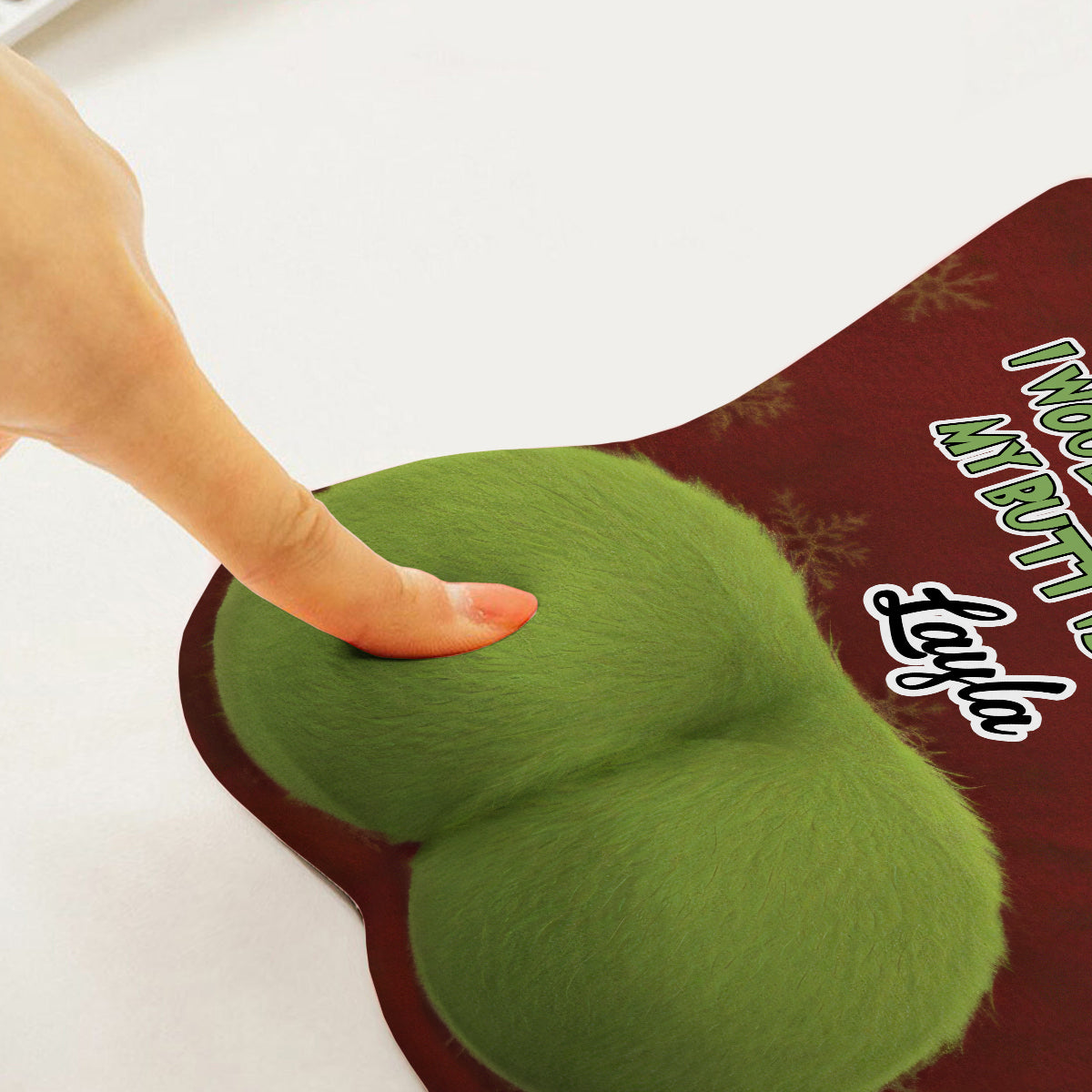 Personalized 3D Mouse Pad Funny Gift for Him Christmas 3D Mouse Pad GradoCreations