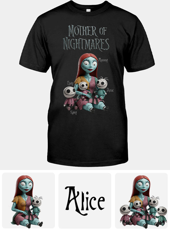 Personalized Mother of Nightmares T-shirt & Hoodie Gift for Mom T-shirt & Hoodie GradoCreations