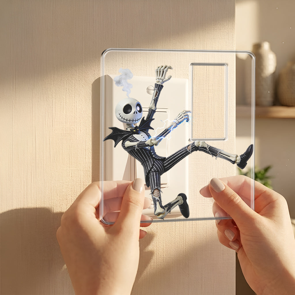 Personalized Nightmare Light Switch Cover Custom Name Decor Light Switch/ Outlet Cover GradoCreations