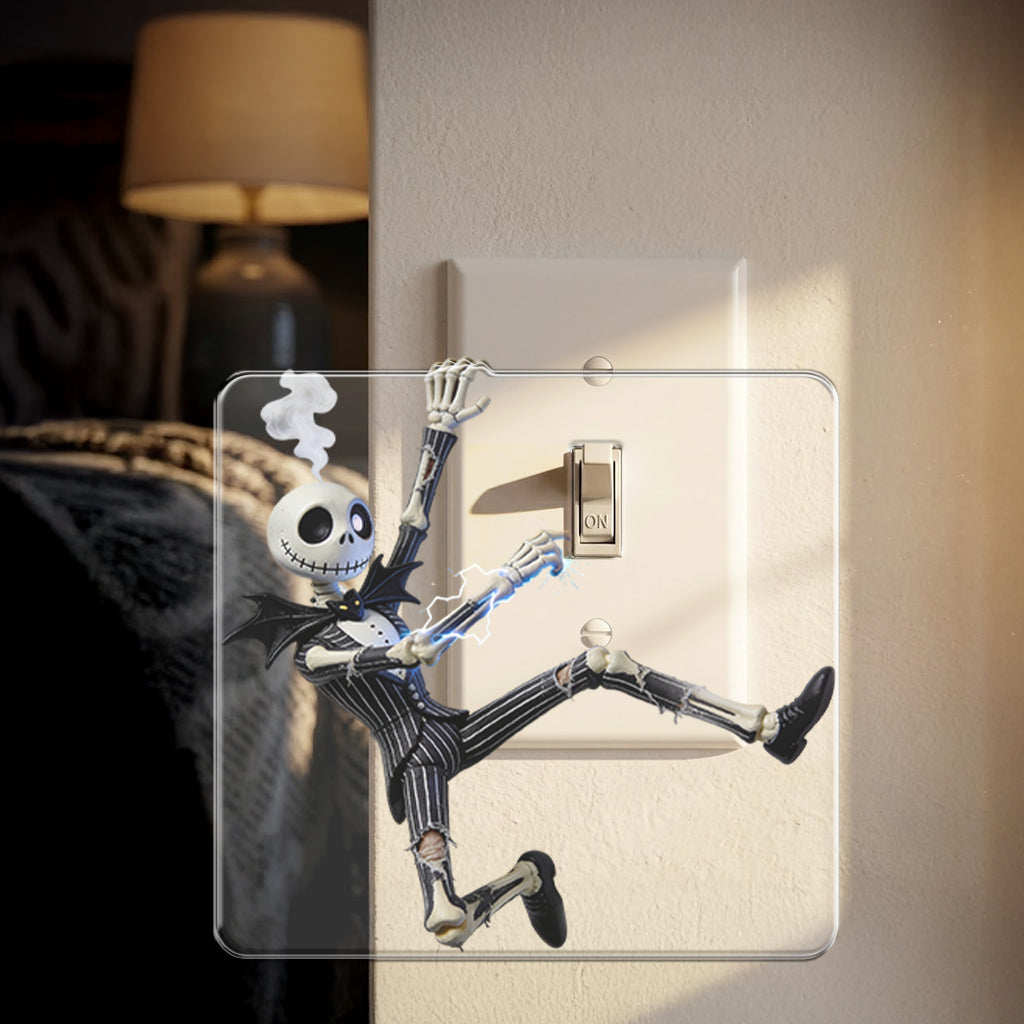 Personalized Nightmare Light Switch Cover Custom Name Decor Light Switch/ Outlet Cover GradoCreations