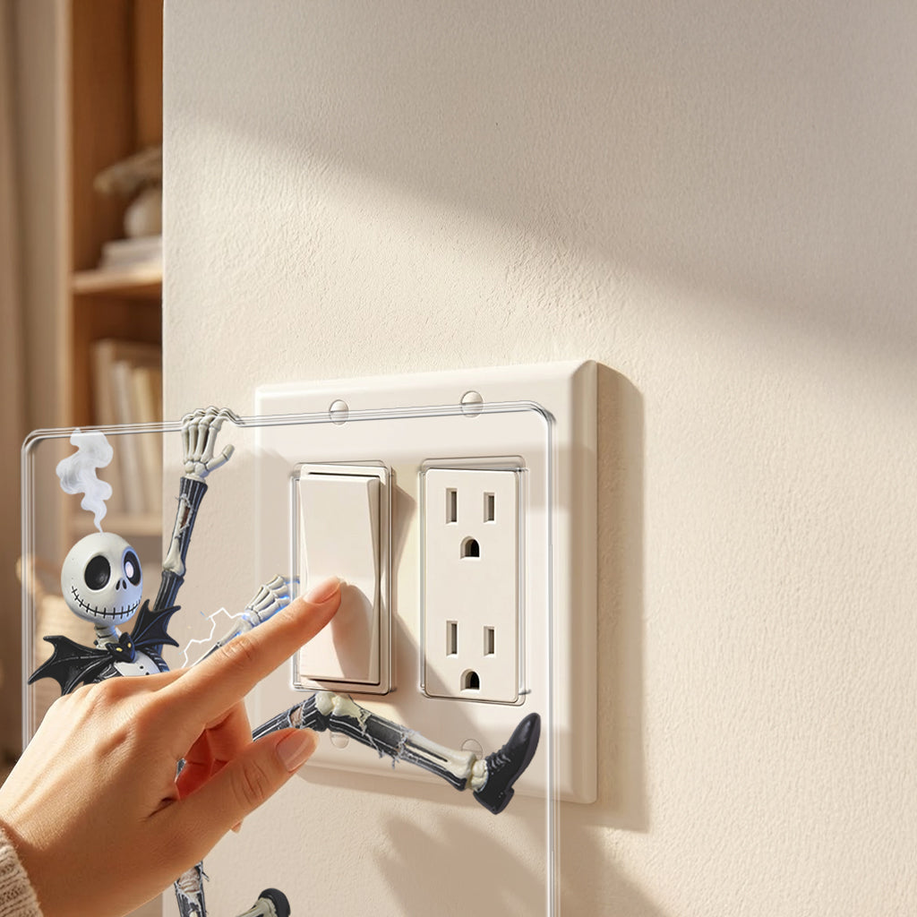Personalized Nightmare Light Switch Cover Custom Name Decor Light Switch/ Outlet Cover GradoCreations
