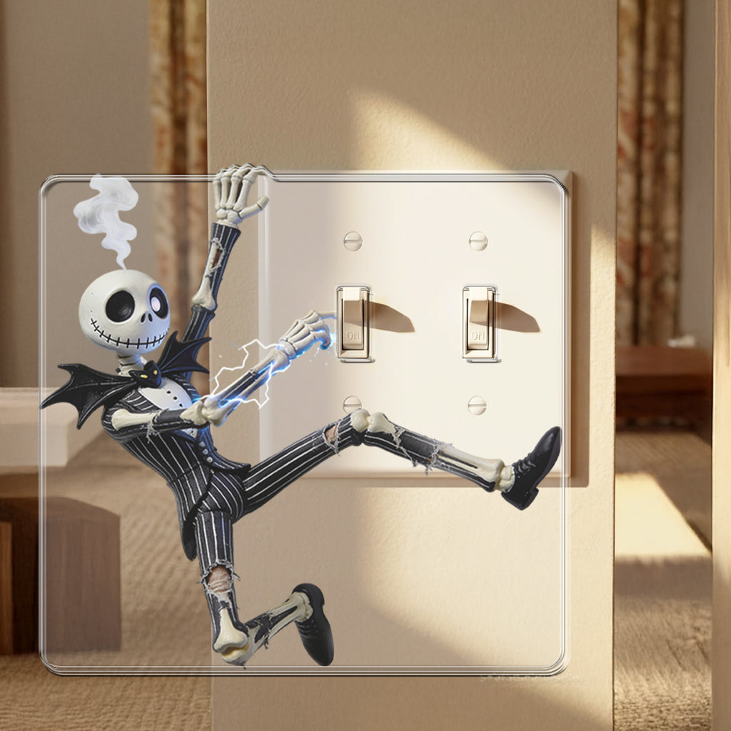 Personalized Nightmare Light Switch Cover Custom Name Decor Light Switch/ Outlet Cover GradoCreations