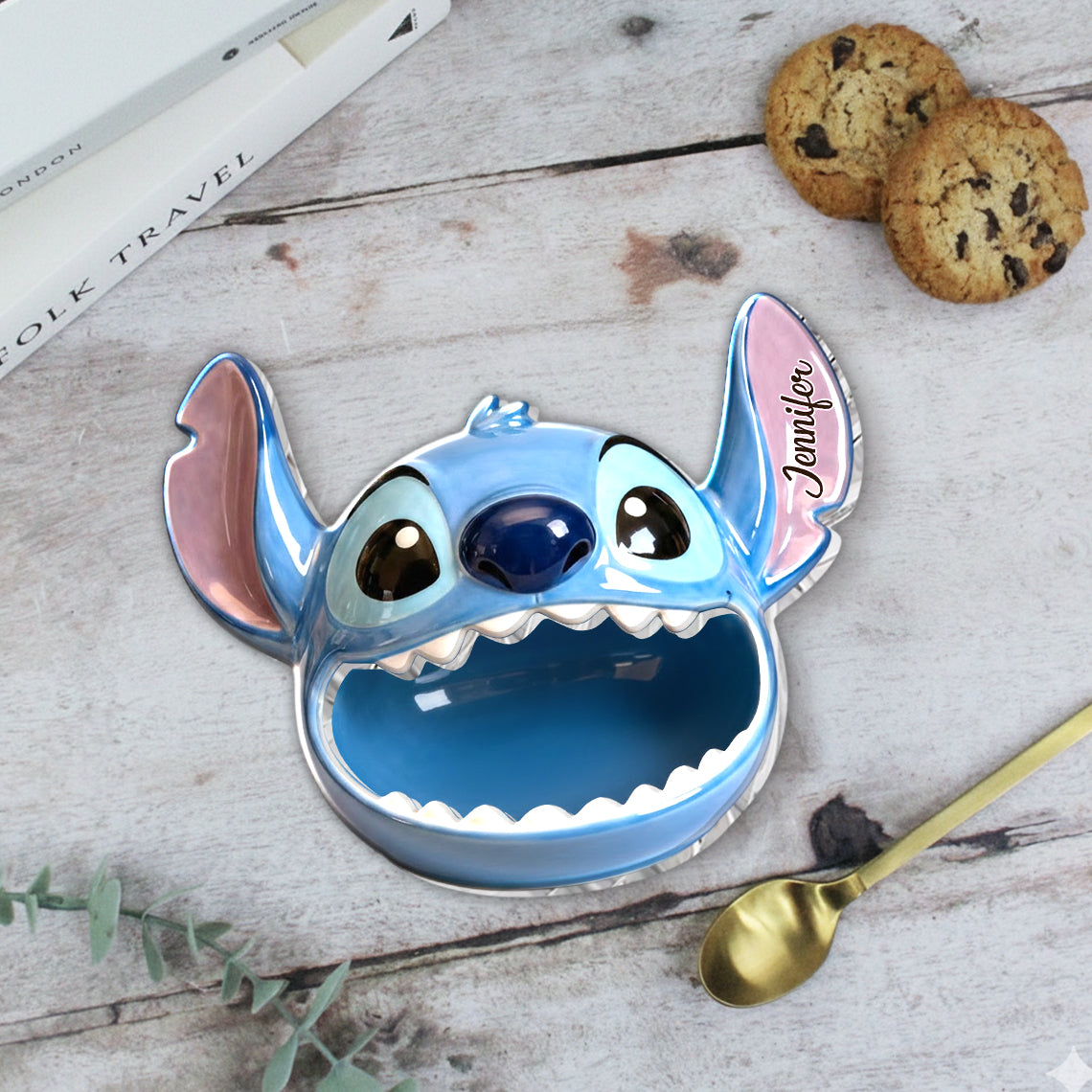 Personalized Stitch Catch-All Tray Custom Name Gift for Mom Catch-All Tray GradoCreations