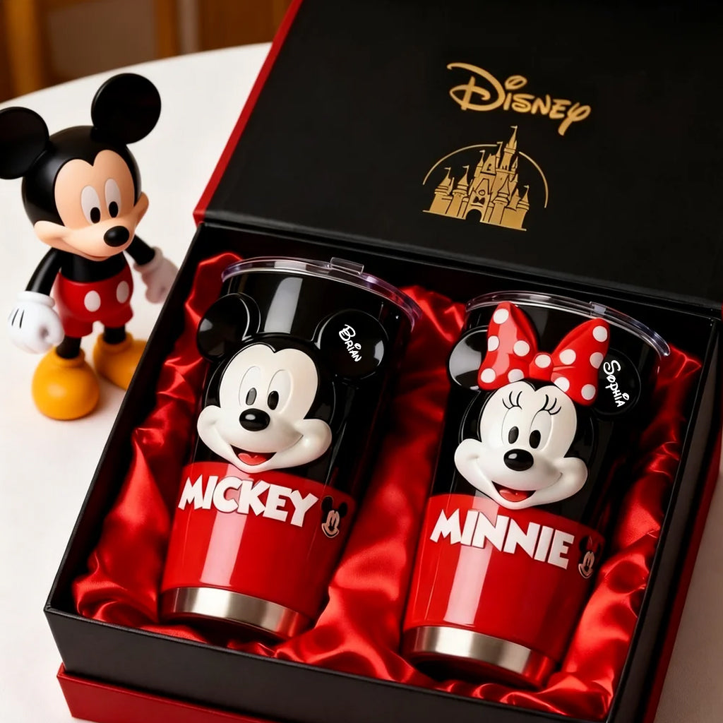 Personalized Mickey and Minnie Mouse Tumbler Gift for Kids Tumbler GradoCreations