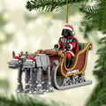 Personalized Christmas Ornament with Darth Vader Design for Kids Ornament GradoCreations