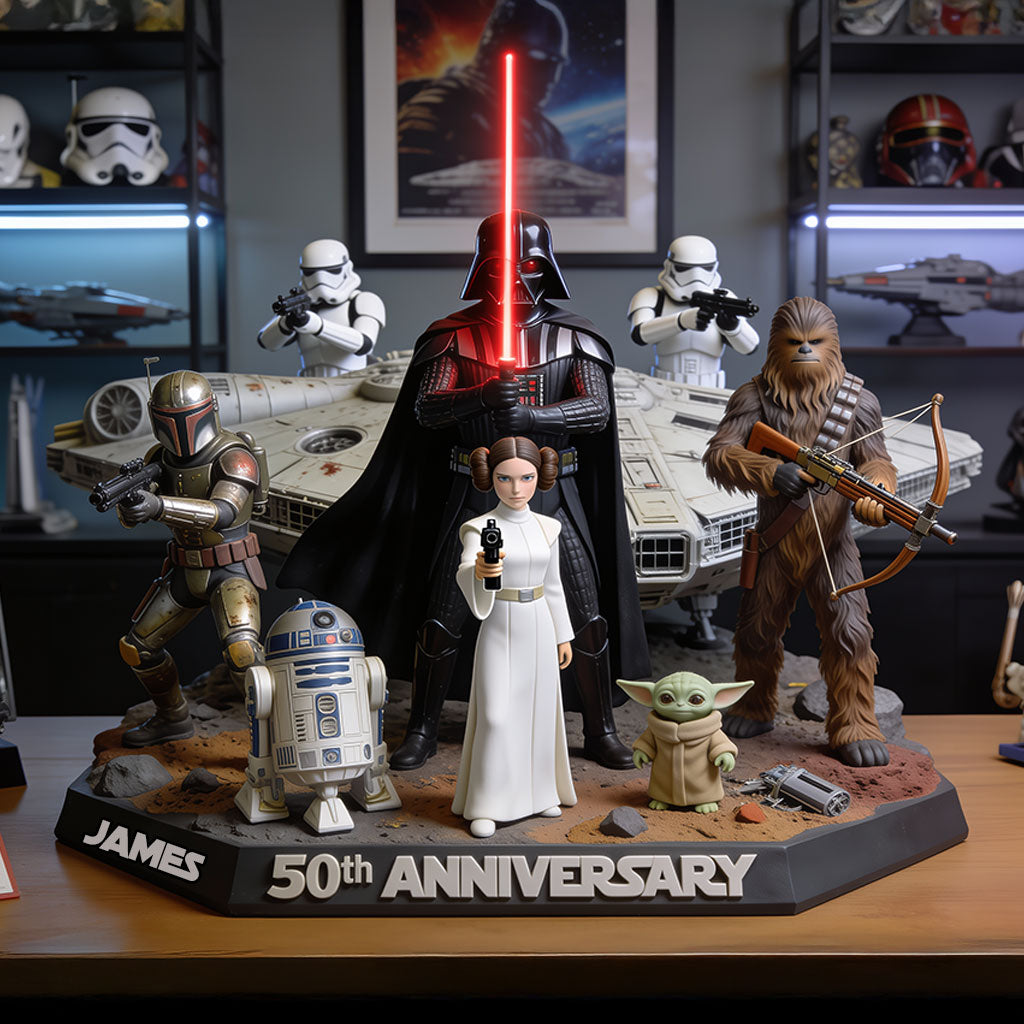 Personalized 50th Anniversary Acrylic Plaque Custom Name Gift Custom Shaped Acrylic Plaque GradoCreations