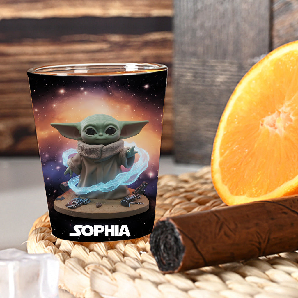 Personalized Galaxy Wars Shot Glasses Set Custom Name Gift Shot Glasses Set GradoCreations