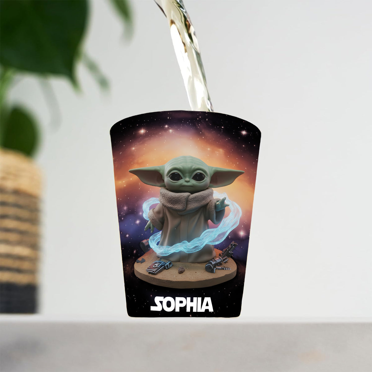 Personalized Galaxy Wars Shot Glasses Set Custom Name Gift Shot Glasses Set GradoCreations