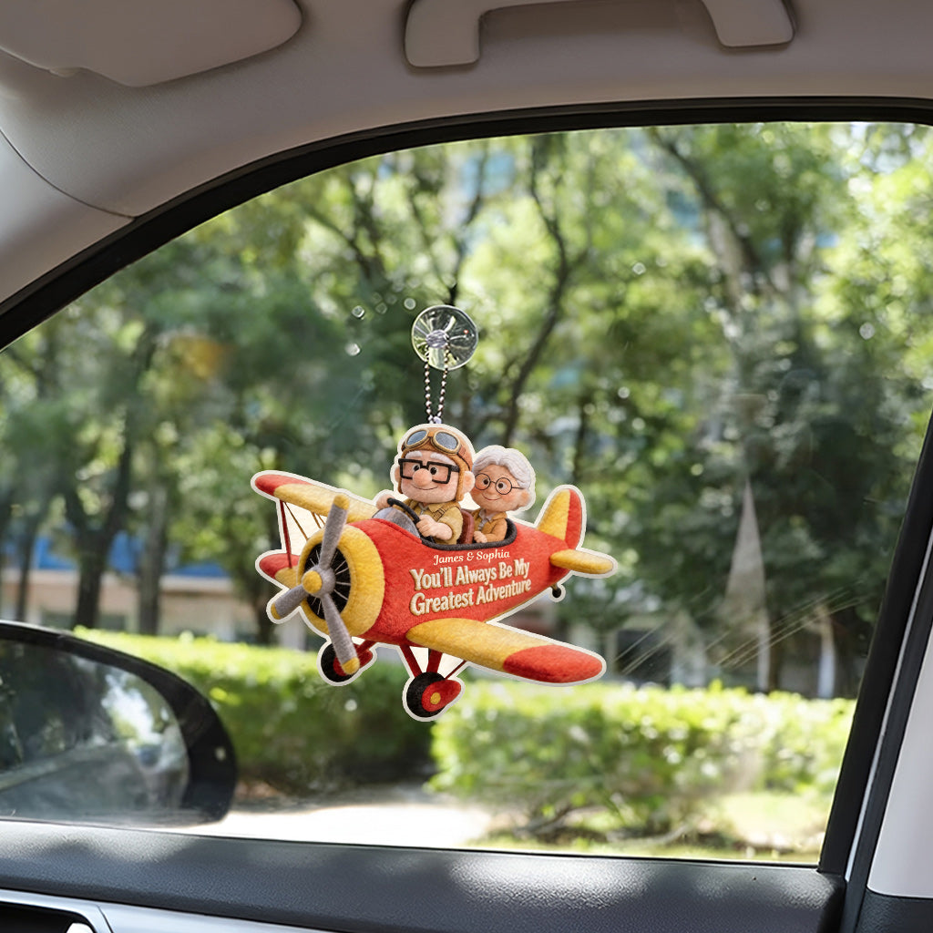 Personalized Up Movie Couple Plush Keychain Gift for Him/Her Plush Keychain GradoCreations