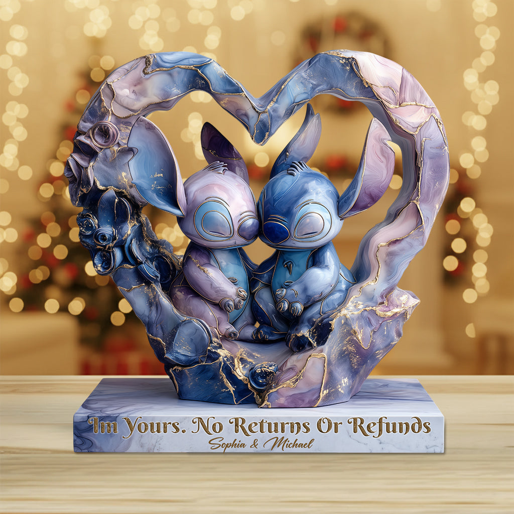 Personalized Ohana Custom Shaped Acrylic Plaque Gift for Couples Custom Shaped Acrylic Plaque GradoCreations