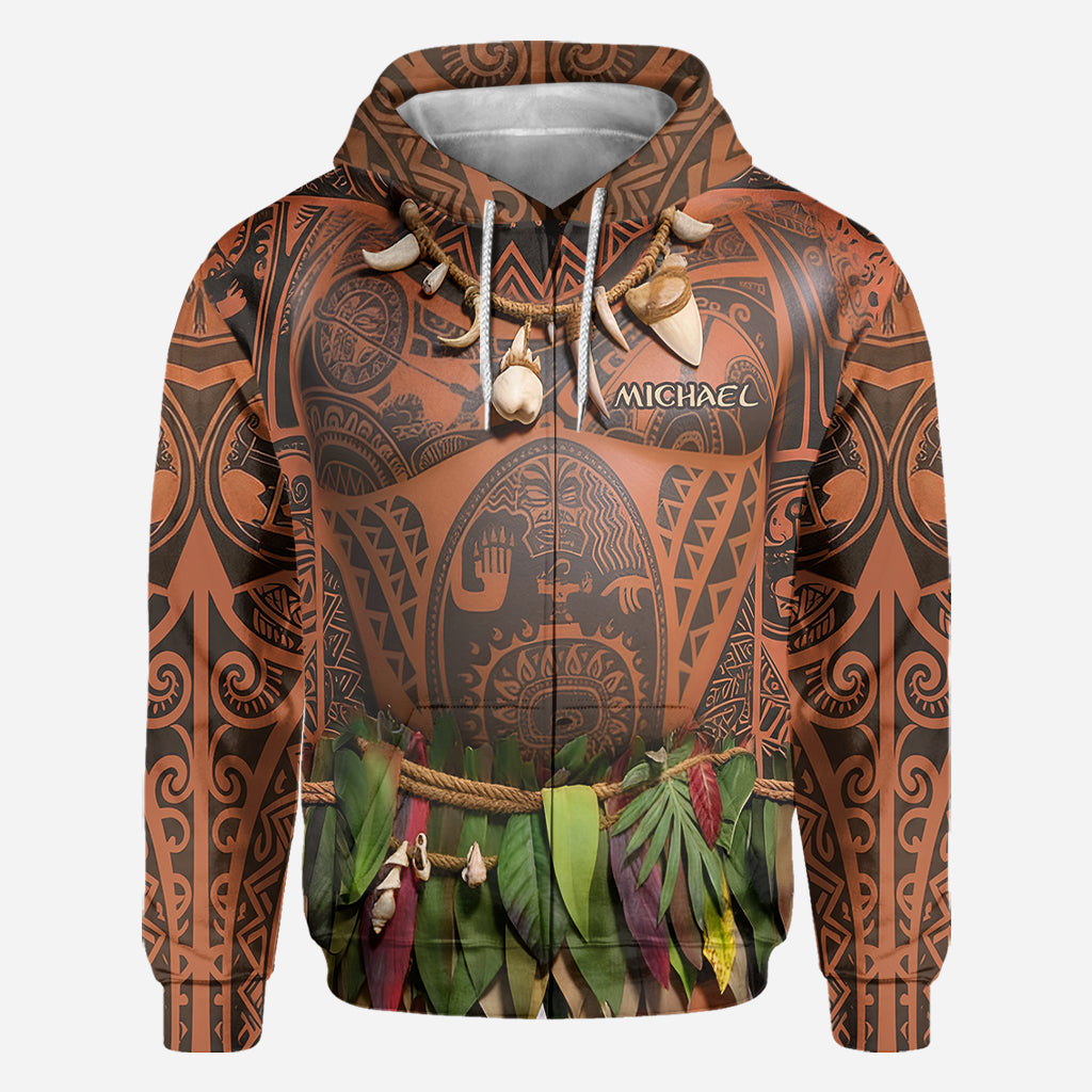 Personalized Aloha Hero Costume All Over Shirt for Men All Over Shirt GradoCreations