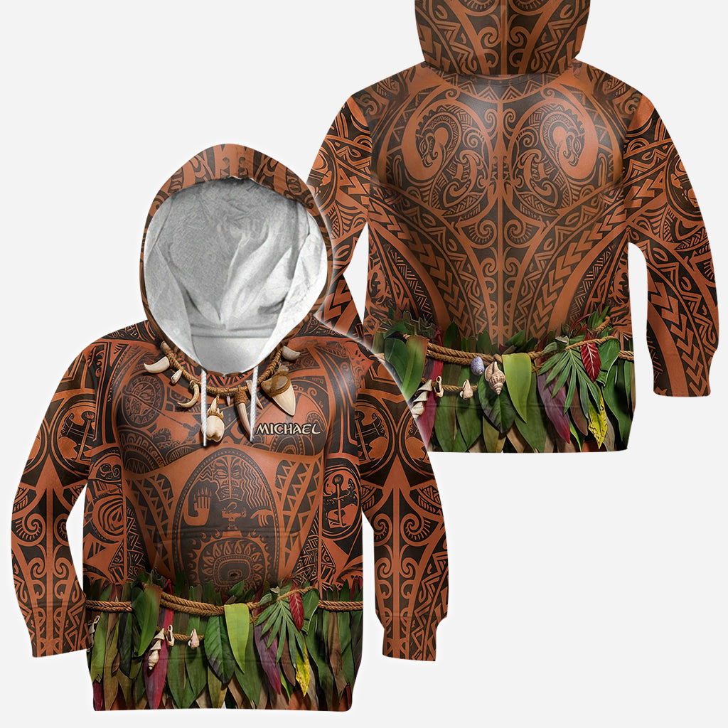 Personalized Aloha Hero Costume All Over Shirt for Men All Over Shirt GradoCreations