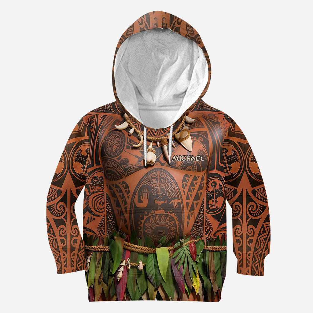 Personalized Aloha Hero Costume All Over Shirt for Men All Over Shirt GradoCreations