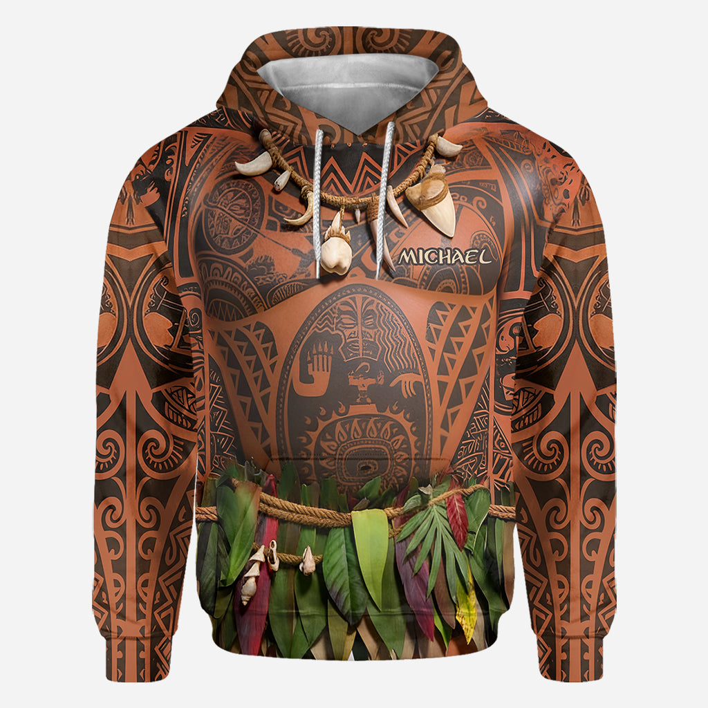 Personalized Aloha Hero Costume All Over Shirt for Men All Over Shirt GradoCreations