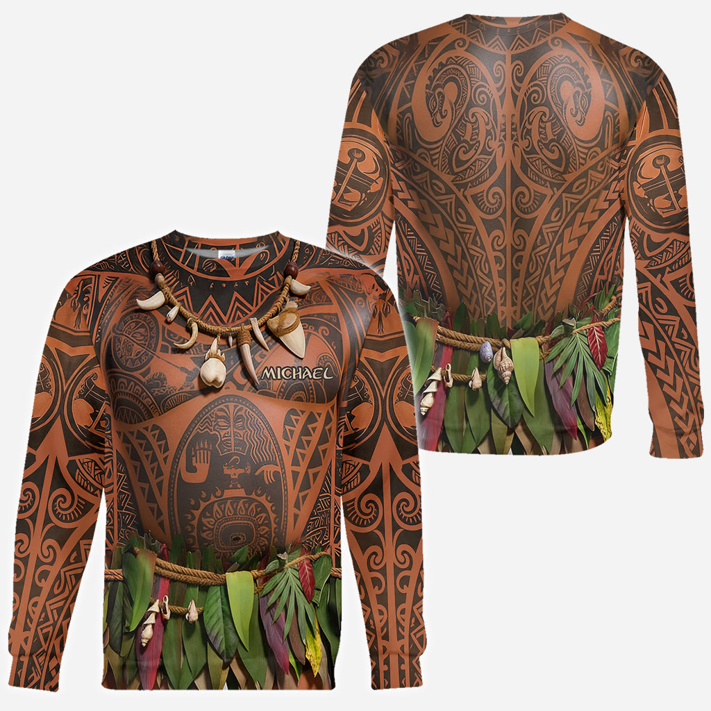 Personalized Aloha Hero Costume All Over Shirt for Men All Over Shirt GradoCreations