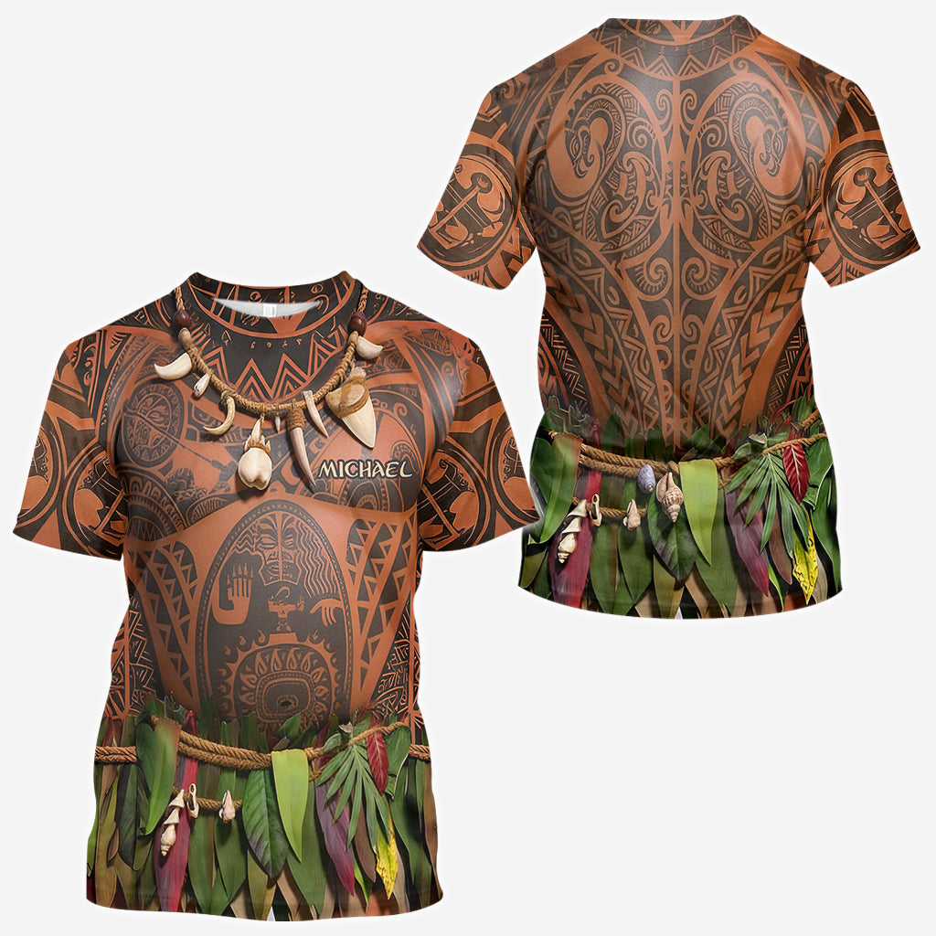 Personalized Aloha Hero Costume All Over Shirt for Men All Over Shirt GradoCreations