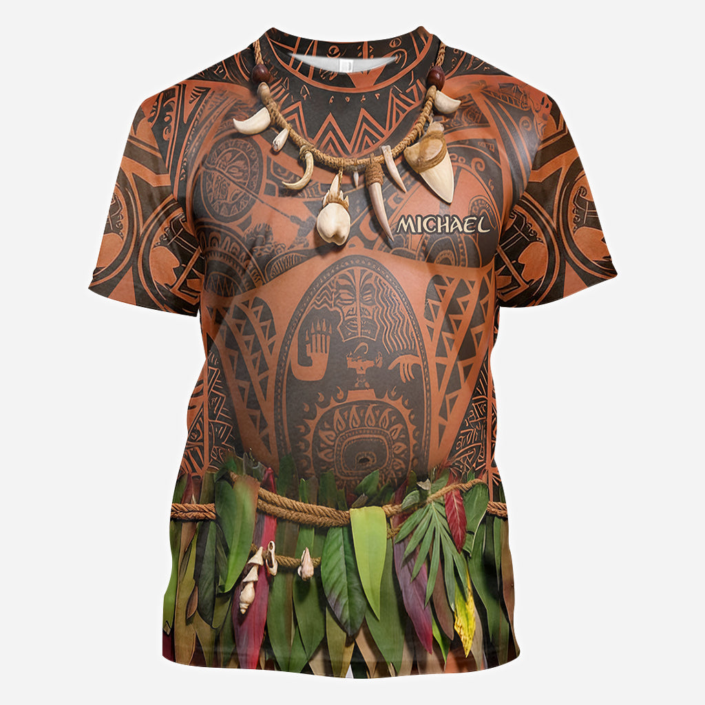 Personalized Aloha Hero Costume All Over Shirt for Men All Over Shirt GradoCreations