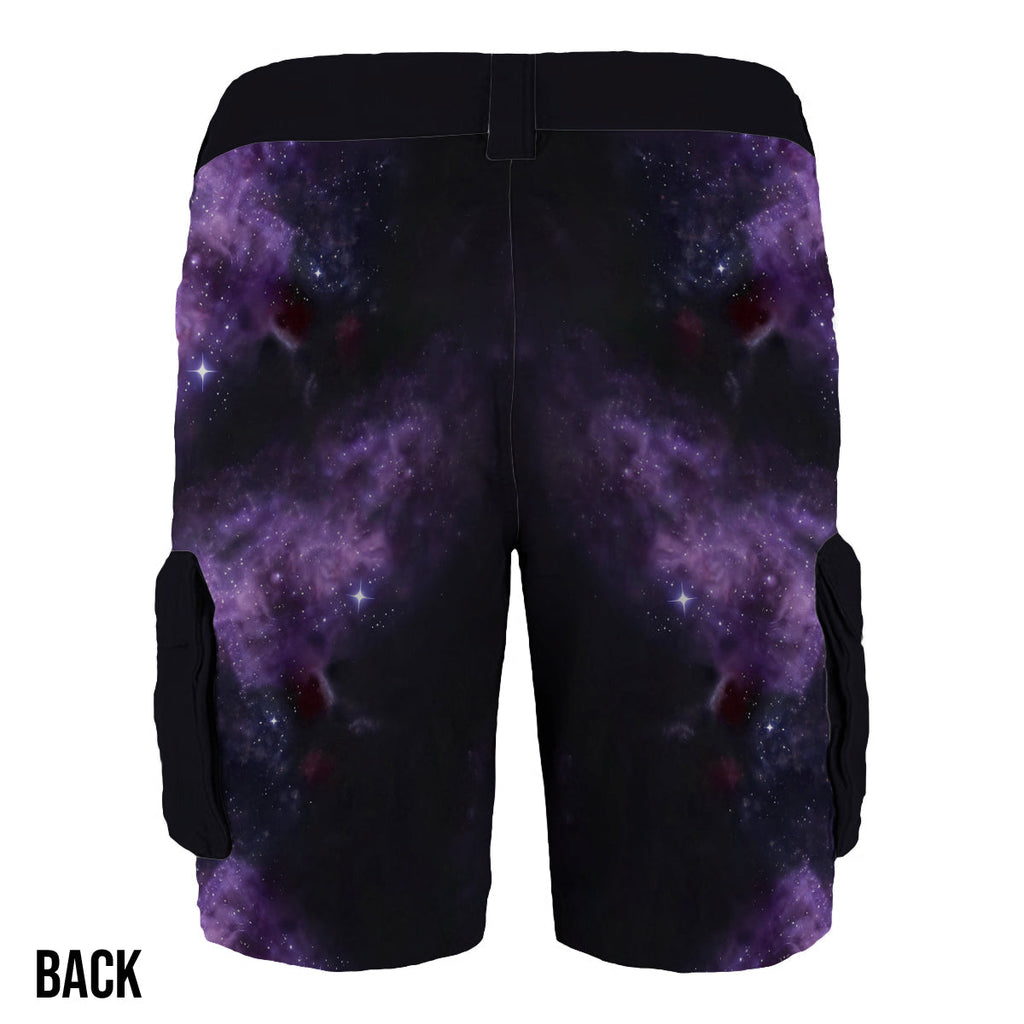 Personalized Star Wars Cargo Shorts with Belt for Men Cargo Shorts With Belt GradoCreations