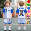 Personalized Paw Patrol Kid Jersey Shirt & Shorts Set - Custom Name Sports Apparel Kid Jersey Shirt & Shorts GradoCreations