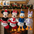 Personalized Mouse Shaped Christmas Stocking Custom Name Gift Shaped Christmas Stocking GradoCreations