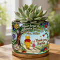 Personalized Ceramic Plant Pot for Teacher Gift Unique Design Ceramic Plant Pot GradoCreations