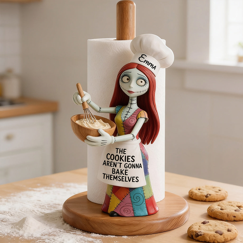 Personalized Nightmare Paper Towel Stand Custom Name Gift Paper Towel Stand GradoCreations