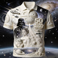 Personalized Star Wars 50th Anniversary Polo Shirt Gift for Him Polo Shirt GradoCreations