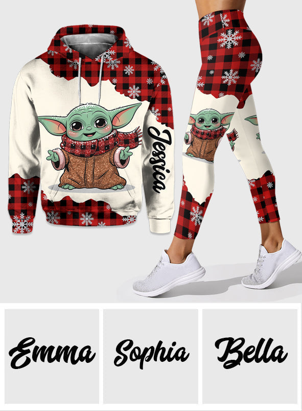 Personalized The Force Hoodie and Leggings Set for Christmas Gift Hoodie & Leggings GradoCreations