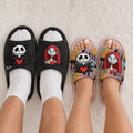 Personalized Nightmare Open-Toe Slippers for Couples | Unique Gift Open-Toe Slippers GradoCreations