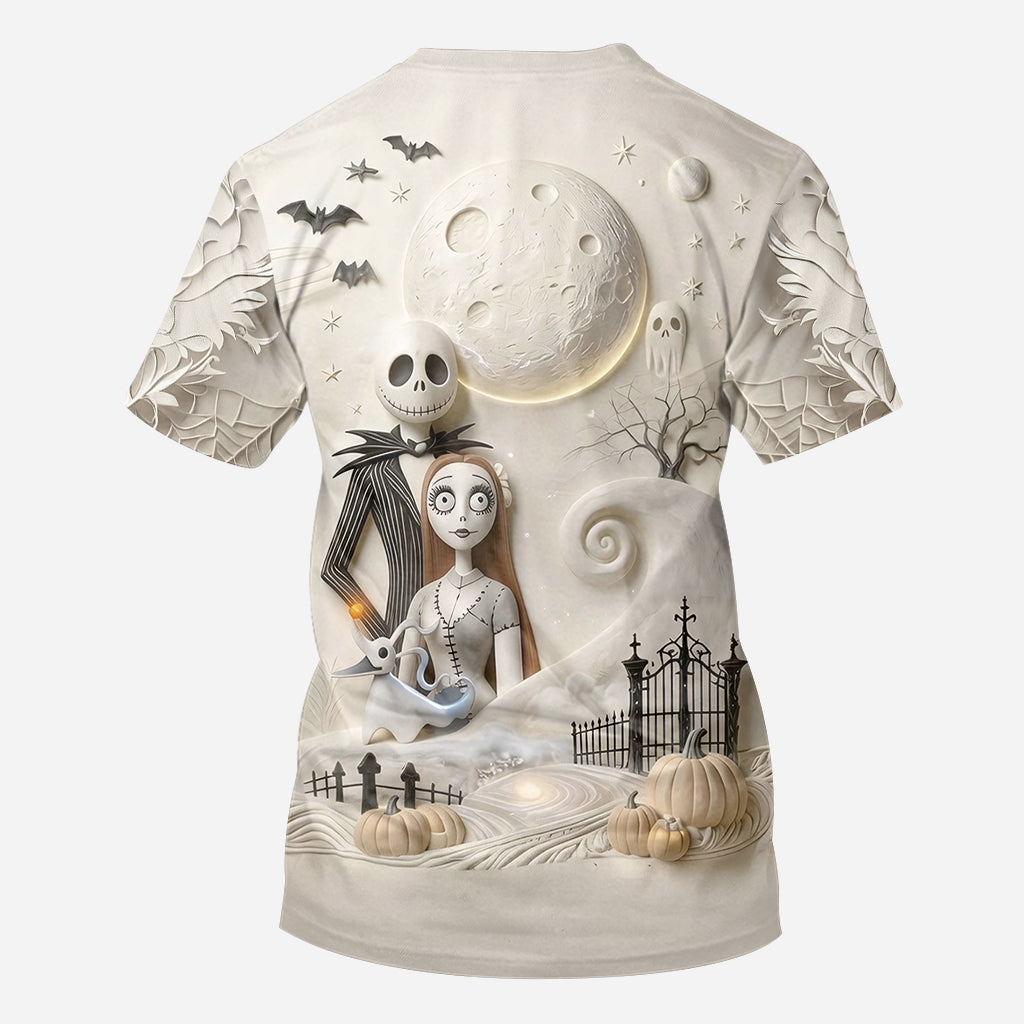 Personalized Nightmare All Over Shirt Unique Gift for Halloween All Over Shirt GradoCreations