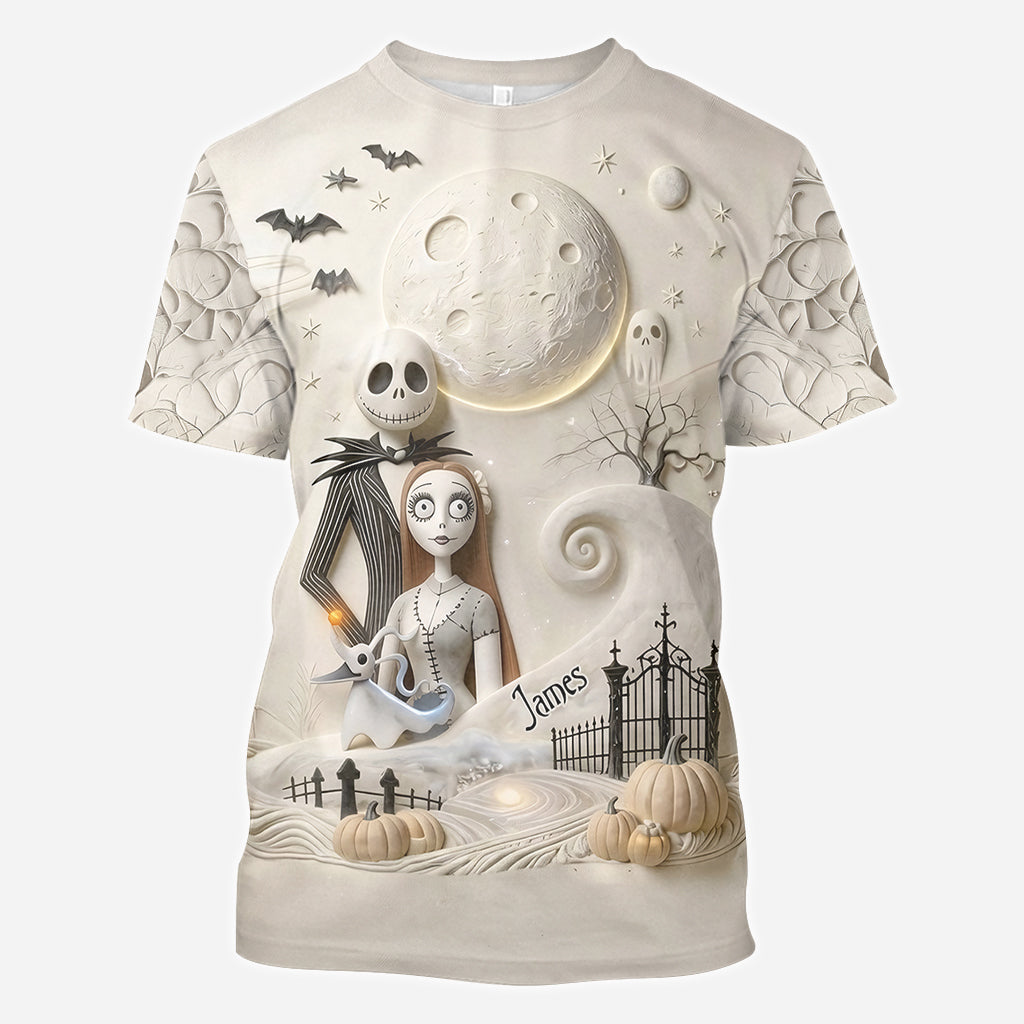 Personalized Nightmare All Over Shirt Unique Gift for Halloween All Over Shirt GradoCreations
