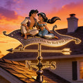 Personalized Magic Lamp Weather Vane Custom Name Gift Weather Vane GradoCreations