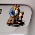 Personalized Car Visor Clip Custom Couple Gift | Drive Safe Shaped Car Visor Clip GradoCreations
