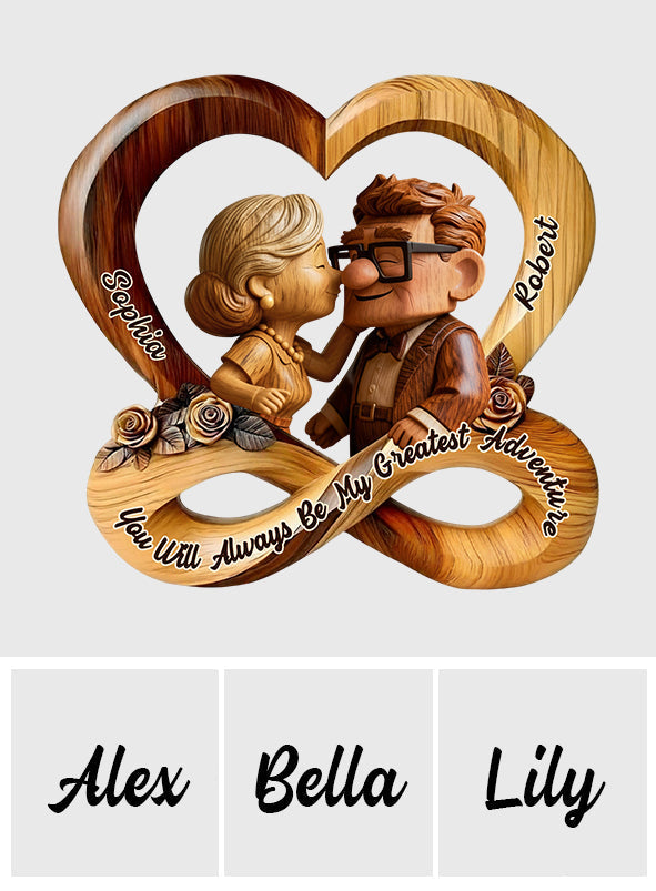 Personalized Acrylic Plaque Custom Shape Unique Gift for Couples Custom Shaped Acrylic Plaque GradoCreations