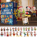 Personalized Folded Advent Calendar with Ornaments for Christmas Folded Advent Calendar With Ornaments GradoCreations