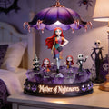 Personalized Acrylic LED Night Light with Nightmare Design for Kids Acrylic LED Night Light GradoCreations