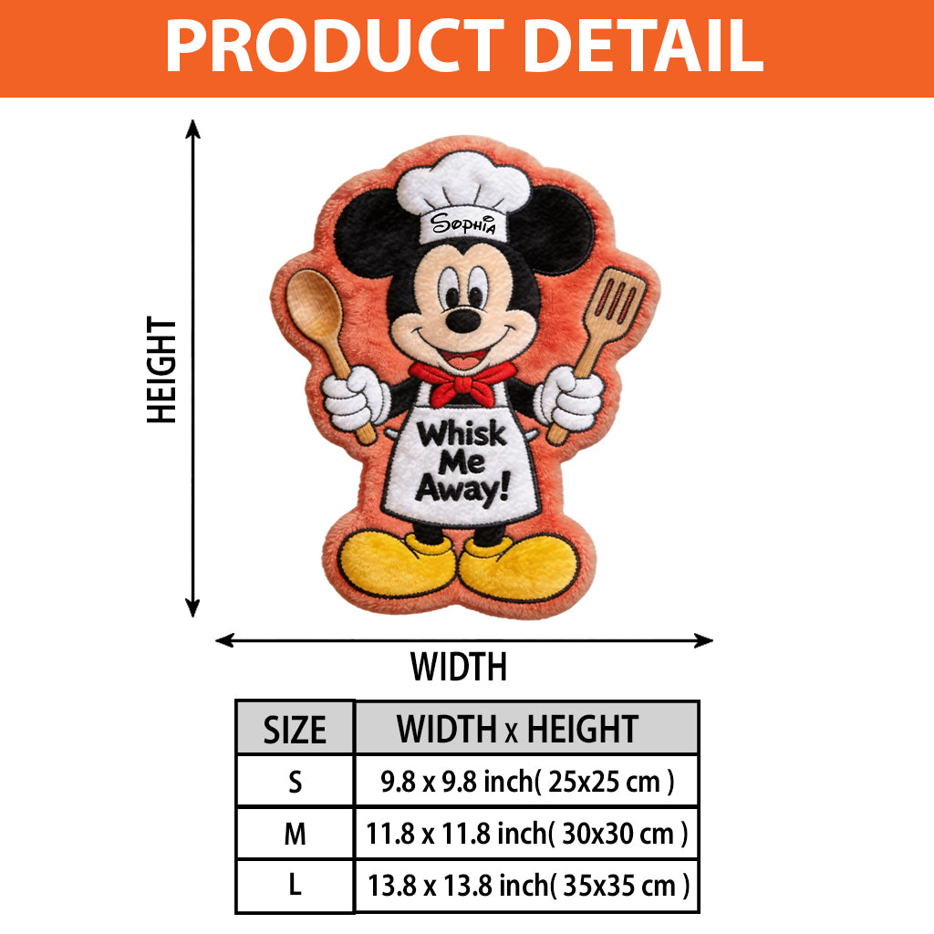 Personalized Mickey Mouse Hand Towel Custom Name Gift for Kids Hand Towel GradoCreations