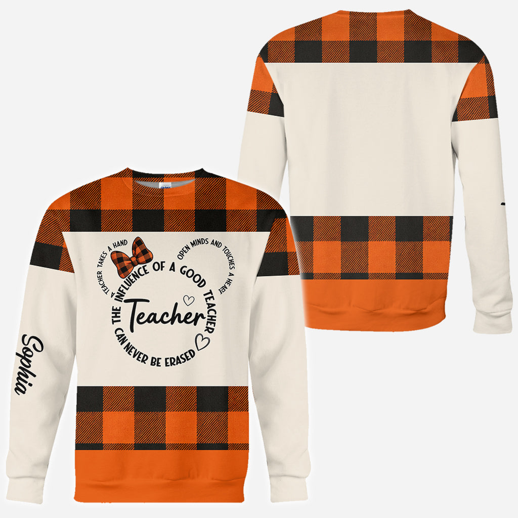 Personalized Teacher All Over Shirt with Custom Name Gift All Over Shirt GradoCreations