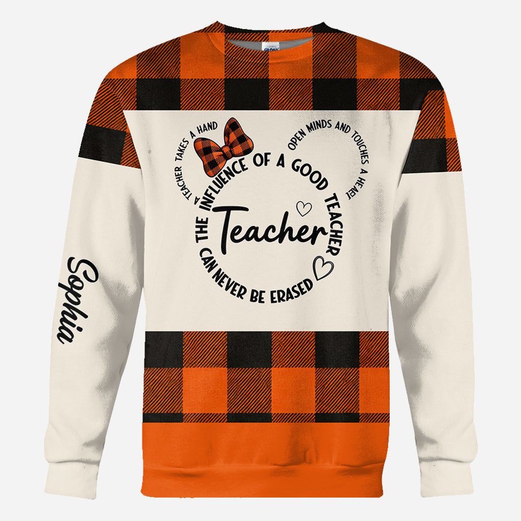 Personalized Teacher All Over Shirt with Custom Name Gift All Over Shirt GradoCreations