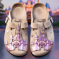 Personalized Magical Castle Arch Support Clogs for Women & Men Clogs With Arch Support GradoCreations