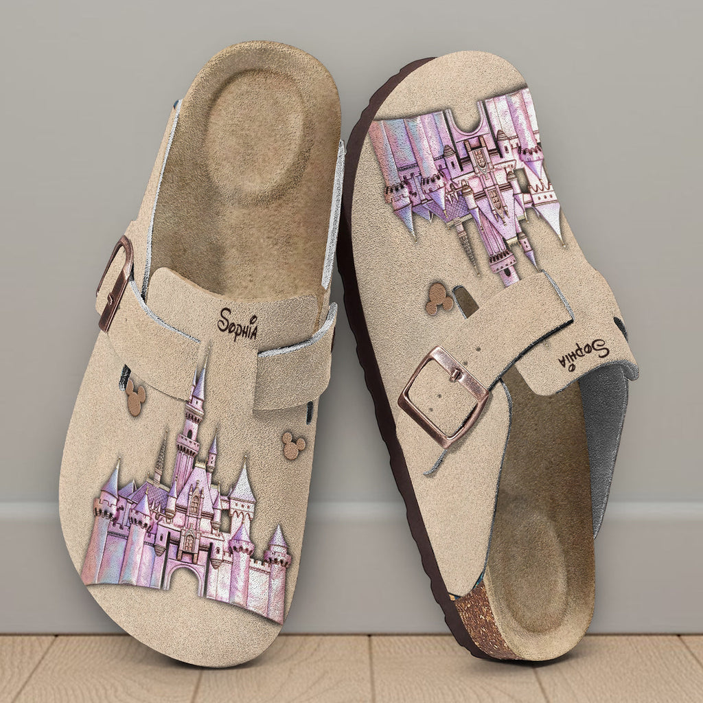 Personalized Magical Castle Arch Support Clogs for Women & Men Clogs With Arch Support GradoCreations