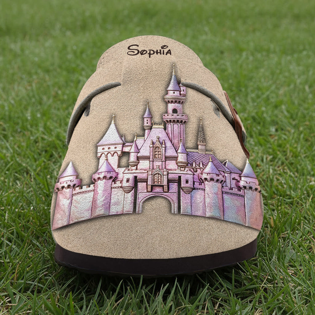 Personalized Magical Castle Arch Support Clogs for Women & Men Clogs With Arch Support GradoCreations