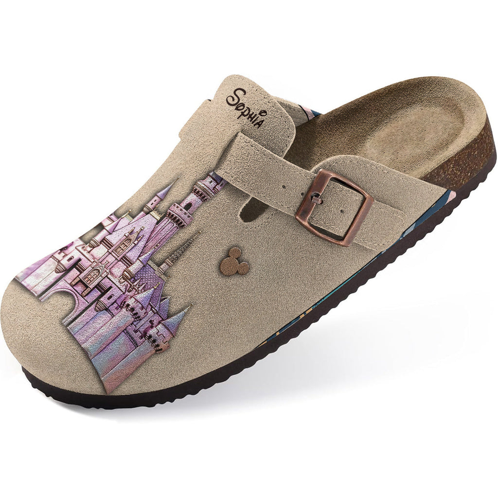 Personalized Magical Castle Arch Support Clogs for Women & Men Clogs With Arch Support GradoCreations