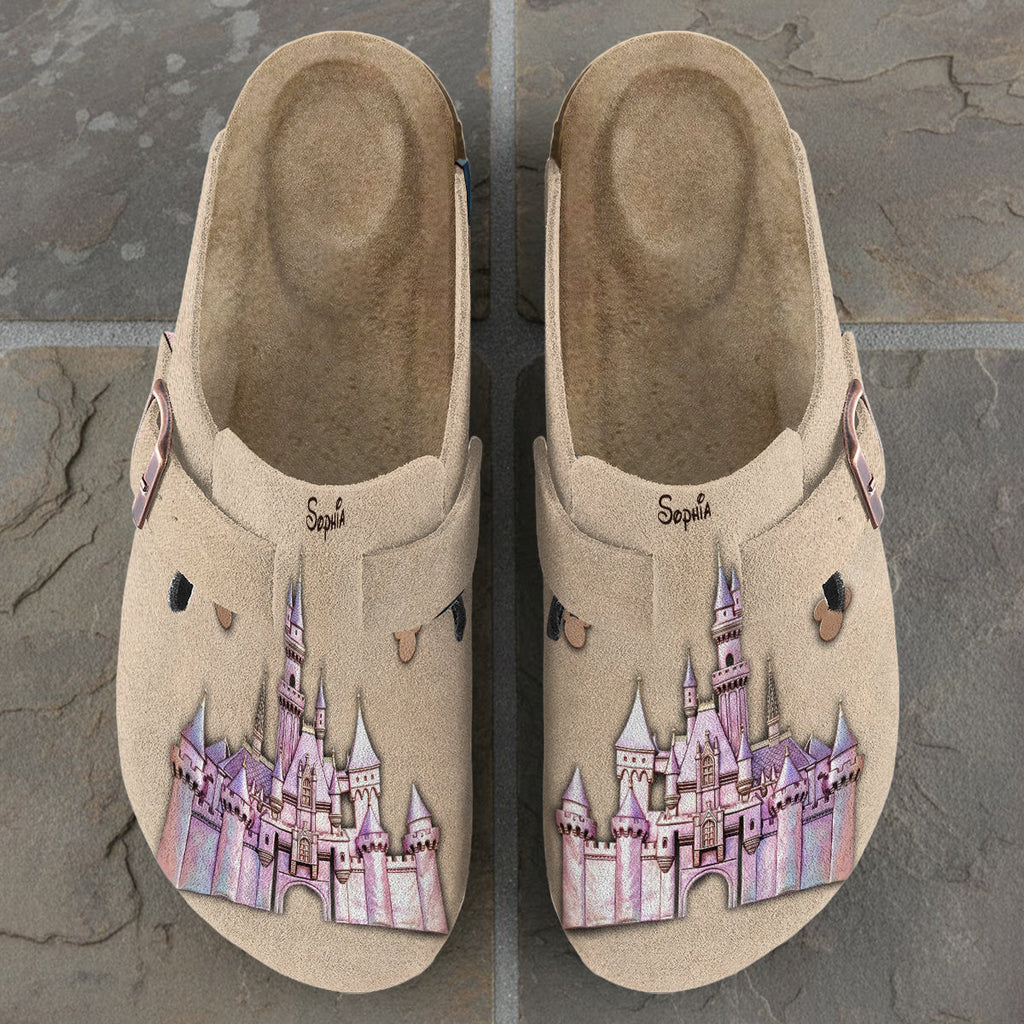 Personalized Magical Castle Arch Support Clogs for Women & Men Clogs With Arch Support GradoCreations