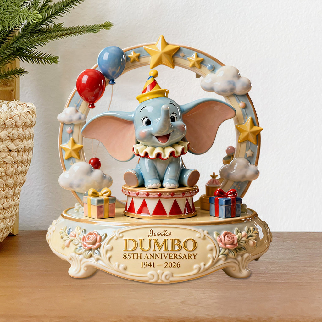 Personalized Baby Elephant Acrylic Plaque Custom Gift for Kids Custom Shaped Acrylic Plaque GradoCreations