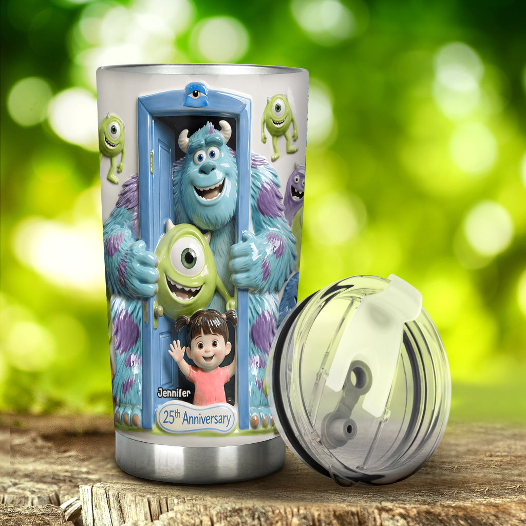 Personalized 25th Anniversary Mouse Tumbler Custom Gift for Couples Tumbler GradoCreations