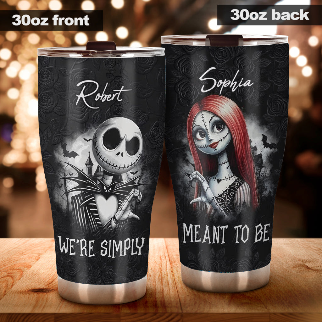 Personalized Nightmare Tumbler Custom Name Gift for Couples Tumbler GradoCreations