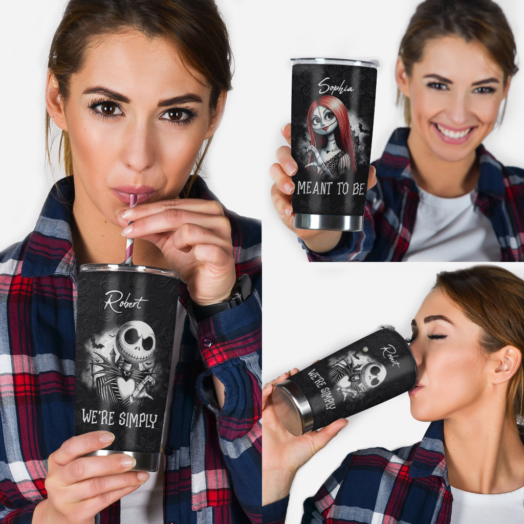 Personalized Nightmare Tumbler Custom Name Gift for Couples Tumbler GradoCreations