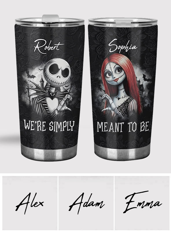 Personalized Nightmare Tumbler Custom Name Gift for Couples Tumbler GradoCreations